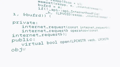 Digital animation of encoding Vidéo 59719142