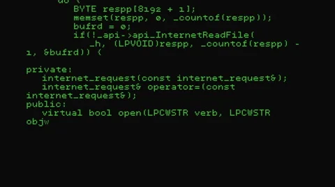 Digital animation of encoding Vidéo 59719321