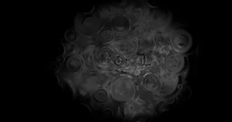 Digital animation of erupting smoke Stock Footage 70528326