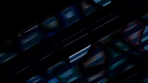 Digital animation featuring neon color gradients forming dynamic and elegant Stock-Footage 330369977