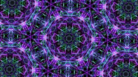 Digital Animation of a kaleidoscopic Mandala Stock Footage 83668612