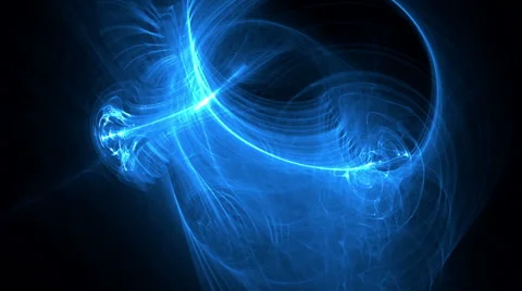 Digital Animation of Light Effects Stock Footage 65302927