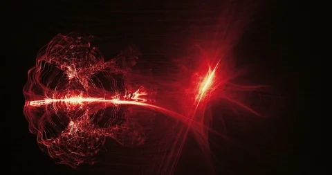 Digital Animation of a looping  Fractal Shape Stock Footage 86112549