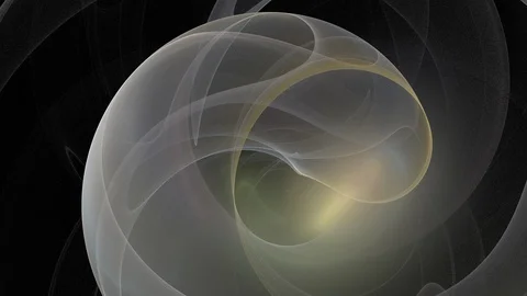 Digital Animation of a looping Fractal Shape Stock Footage 99470193