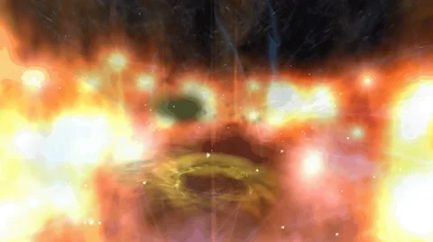 Digital Animation of a magic Scene in 4K Stock Footage 53452679