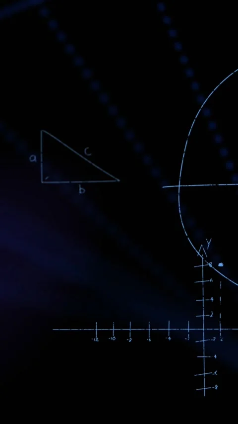 Digital animation merges math equations with DNA imagery for medical research Stock Footage 342704874