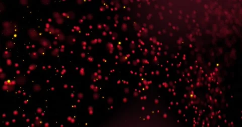 Digital animation of multiple red particles forming a dna structure against Stock Footage 165133356