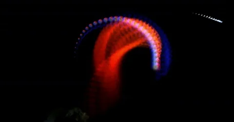 Digital Animation of a mystic Light Stock Footage 70402448