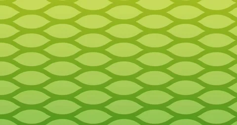 Digital animation of oval shapes moving in seamless pattern against green Stock Footage 328295083