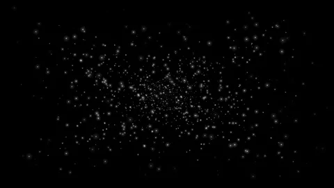Digital Animation of a Starflight Loop Stock Footage 79629308