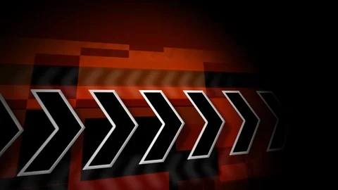 Digital arrow crossed Stock Footage 97041531