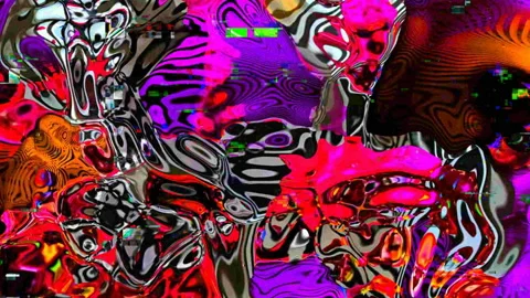 Digital Art 4k 03 Stock Footage 113142471