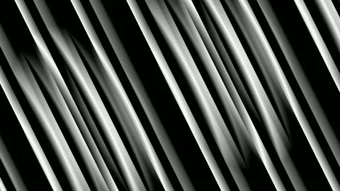 Digital art, abstract 3D black and white objects, Germany Stock Footage 138245283