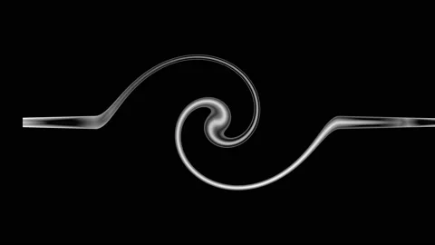 Digital art, abstract 3D black and white objects, Germany Stock Footage 138245504