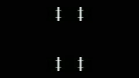 Digital art, abstract 3D black and white objects, Germany Stock Footage 138454737