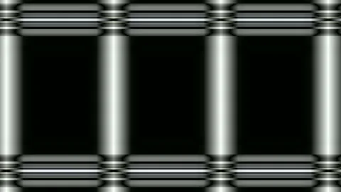 Digital art, abstract 3D black and white objects, Germany 스톡 동영상 138454823