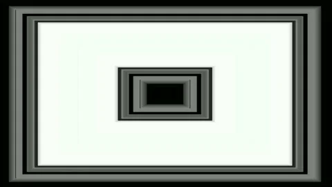 Digital art, abstract 3D black and white objects, Germany Stock Footage 138455040