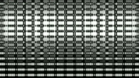 Digital art, abstract 3D black and white objects, Germany Stock Footage 138455270