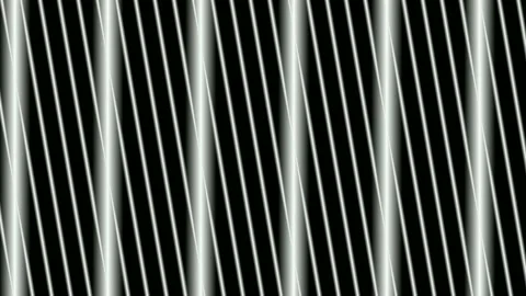 Digital art, abstract 3D black and white objects, Germany Stock Footage 138455502