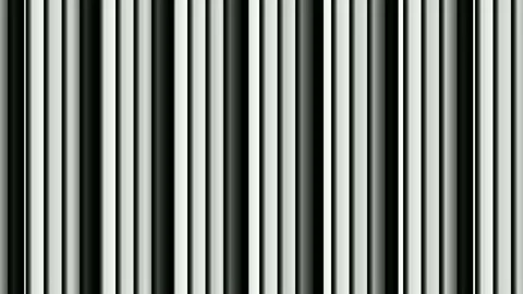 Digital art, abstract 3D black and white objects Stock Footage 138797237