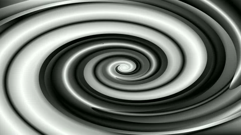 Digital art, abstract 3D black and white objects 스톡 동영상 139351817