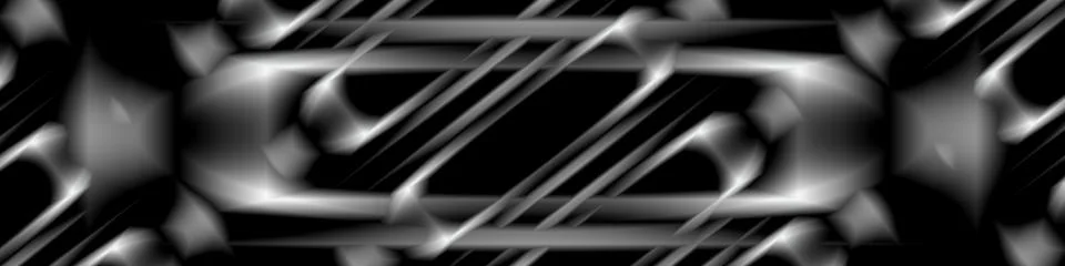 Digital art, abstract 3D objects with soft lighting, Germany イラスト素材