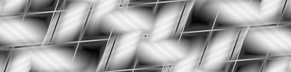 Digital art, abstract 3D objects with soft lighting, Germany Stock Illustration