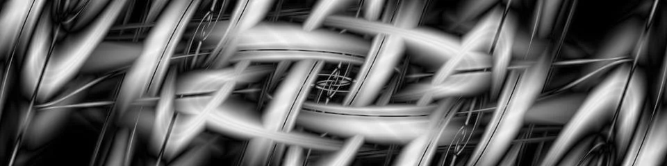 Digital art, abstract 3D objects with soft lighting, Germany Stock Illustration