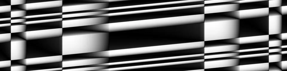 Digital art, abstract 3D objects with soft lighting, Germany Stock Illustration