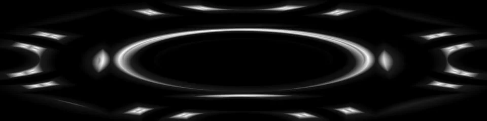 Digital art, abstract 3D objects with soft lighting, Germany Illustrazione stock