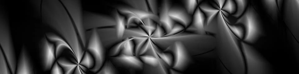 Digital art, abstract 3D objects with soft lighting, Germany Stock Illustration