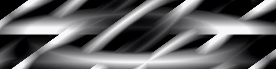 Digital art, abstract 3D objects with soft lighting, Germany Stock Illustration