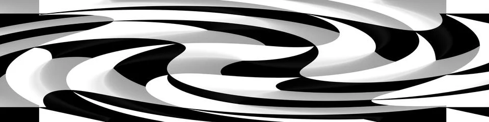 Digital art, abstract 3D objects with soft lighting, Germany Stock Illustration