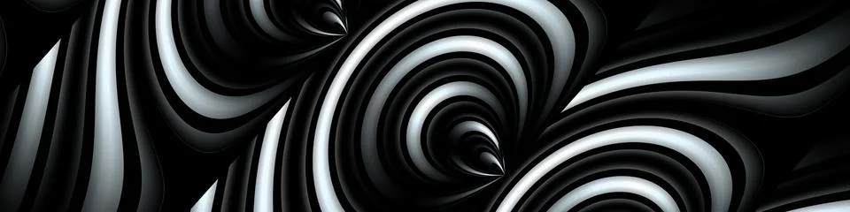 Digital art, abstract 3D objects with soft lighting, Germany イラスト素材