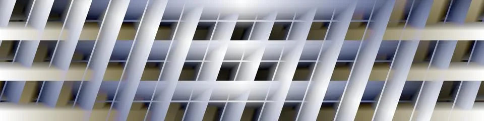 Digital art, abstract 3D objects with soft lighting, Germany イラスト素材