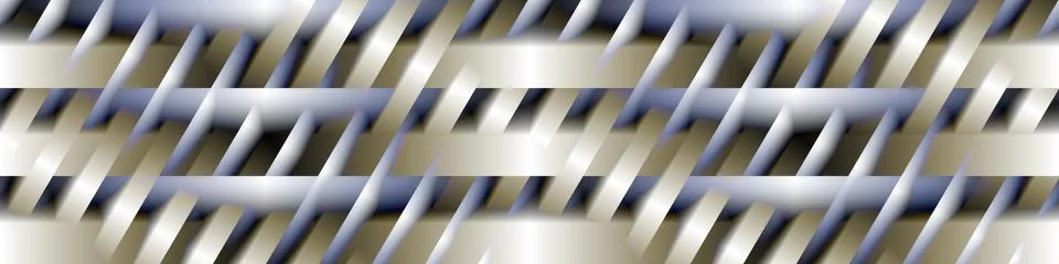 Digital art, abstract 3D objects with soft lighting, Germany Illustrazione stock