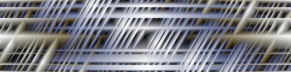 Digital art, abstract 3D objects with soft lighting, Germany Stock Illustration