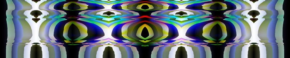 Digital art, abstract 3D objects with soft lighting, Germany Stock Illustration