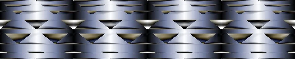 Digital art, abstract 3D objects with soft lighting, Germany Stock Illustration