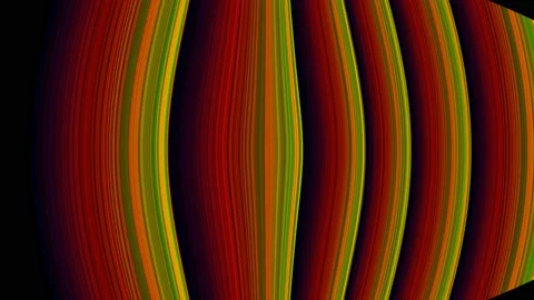 Digital Art, abstract colorful objects Stock Footage 138051448