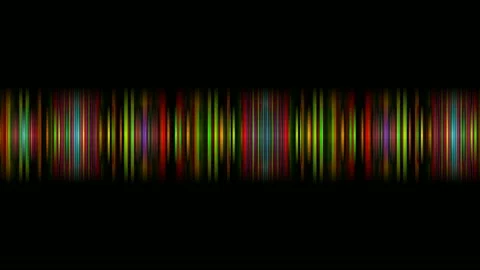 Digital Art, abstract colorful objects Stock Footage 138051859