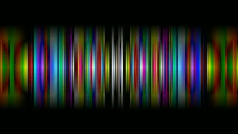 Digital Art, abstract colorful objects Stock Footage 138053034