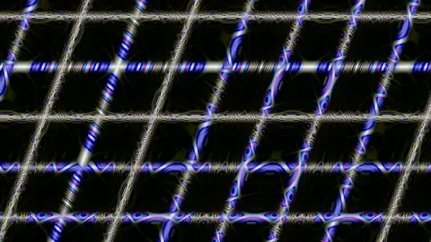 Digital Art, abstract colorful objects Stock Footage 138053501