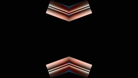 Digital Art, abstract colorful objects Stock Footage 138054857