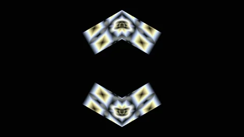 Digital Art, abstract colorful objects Stock Footage 138535118