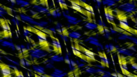 Digital Art, abstract colorful objects Stock Footage 138985716