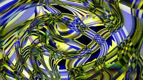 Digital Art, abstract colorful objects 스톡 동영상 138985721