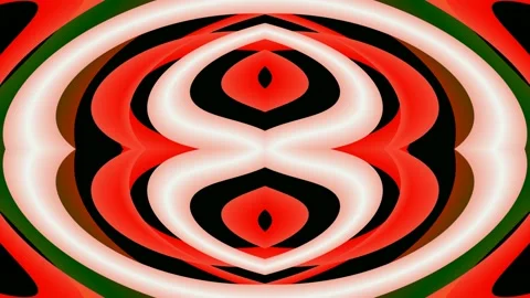 Digital Art, abstract colorful objects Stock Footage 139161233