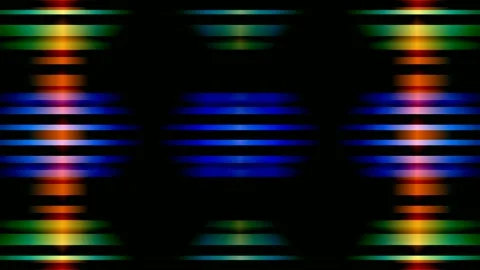 Digital Art, abstract colorful objects Stock Footage 139291751