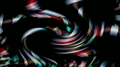 Digital Art, abstract colorful objects Stock Footage 139351413